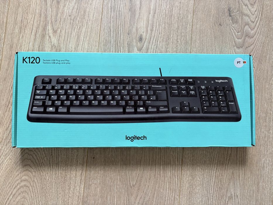 Teclado Logitech K120 USB  (com fio)