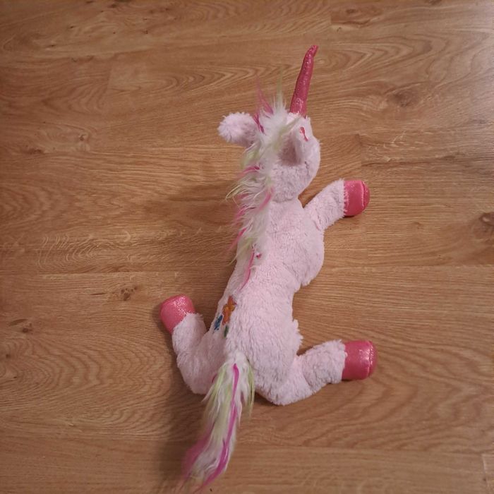 Maskotka jednorożec / pluszak różowy 30 cm