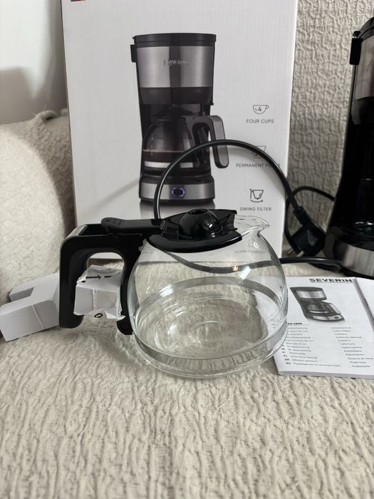 Máquina de café de filtro Severin KA4808 de 750w - 4 Chávenas Nova