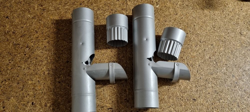 wylewka rynnowa do deszczówki 90 mm Pruszyński mm