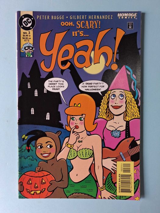 YEAH ! # 2, 3, 4 - Peter Bagge & Gilbert Hernandez - DC Comics