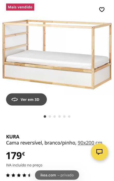 Cama Kura 90x200