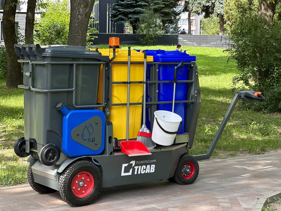 Прибиральна машина від виробника TICAB /CITY BEETLE 1 рік гарантії