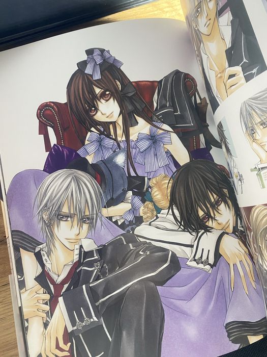 Арт-бук Last night Vampire Knight Аніме Лицар Вампір,Vampire Knight