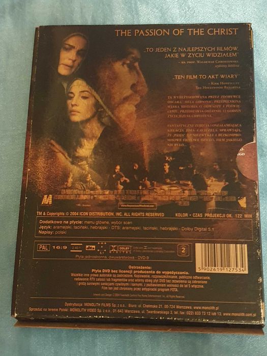 PASJA DVD (Mel Gibson)