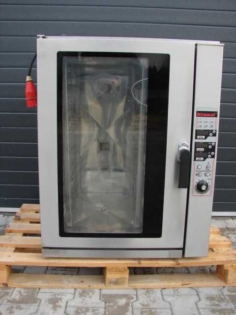 Piec Konwekcyjny Kromet 10xGN1/1 000.Pk-10 M N + podstawa zadbany