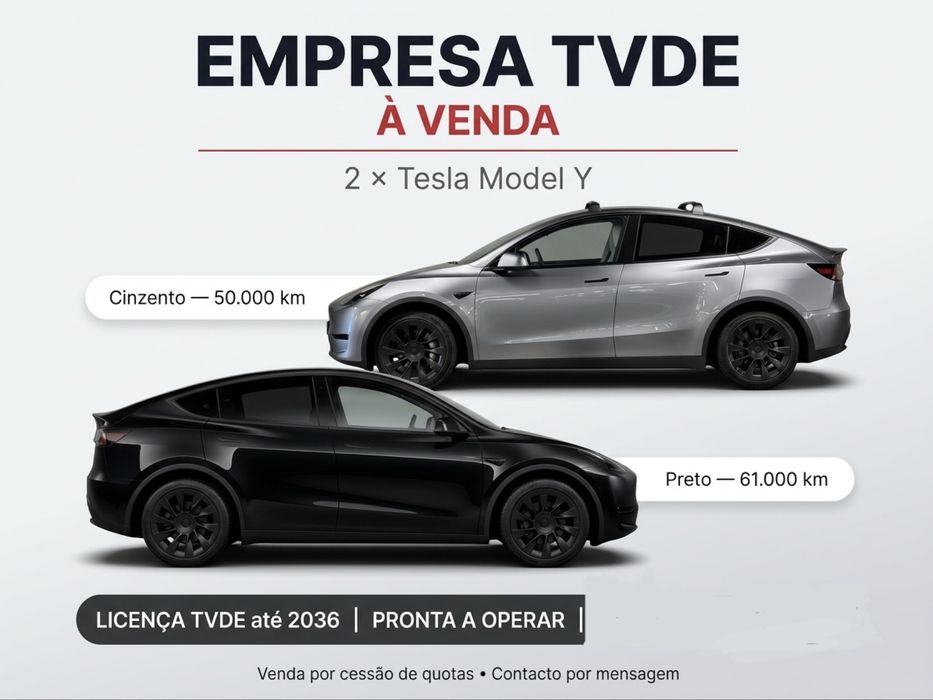 Vendo empresa TVDE