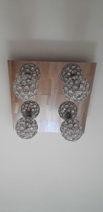 Aplique de teto espelhado