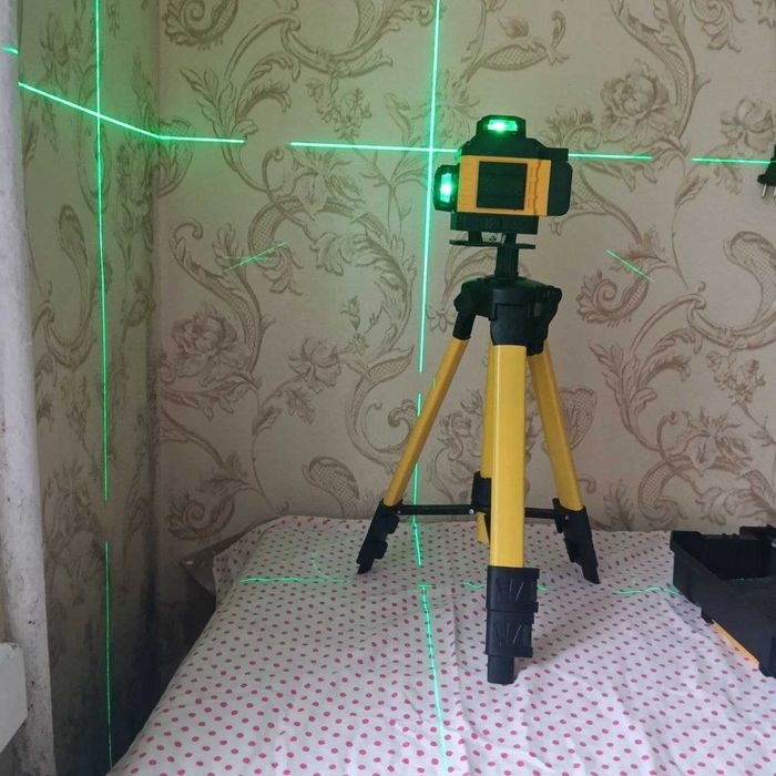 Будівельний лазерний рівень MAX Light 4D. Лазерний рівень. Нівелір MAX Light 16 ліній. Лазерний рівень MAX Light 4D.
