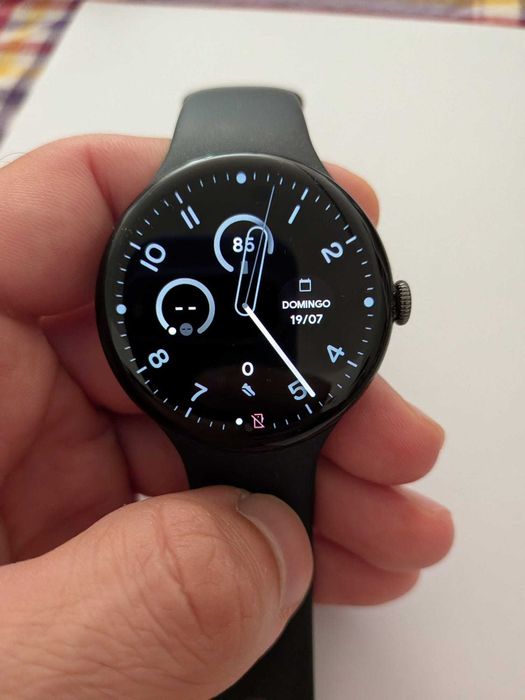 Google Pixel Watch 4 45mm Wi-Fi — Como Novo (Caixa e Fatura de Compra)