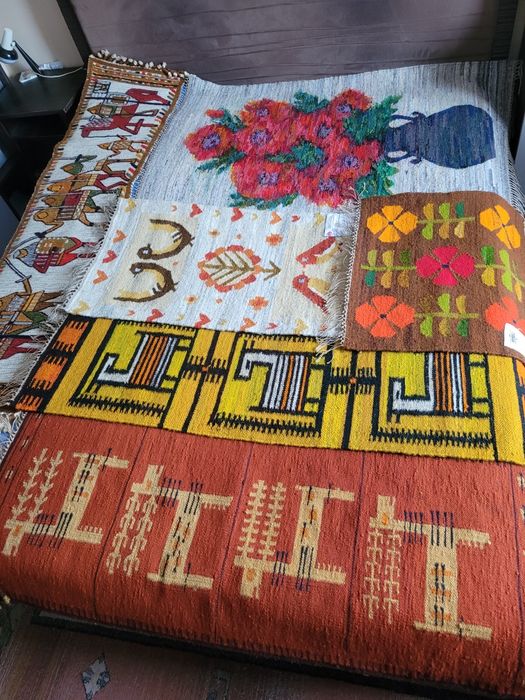 R.Orszulski,Duże piękne Cepelia kilim gobelin/inne,kolekcja Wysylka