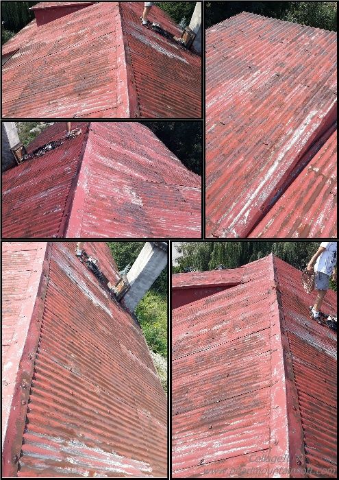 Malowanie dachu dachów elewacji krycie papą mycie czyszczenieGWARANCJA