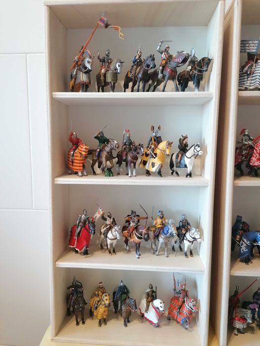 Coleção completa de Cavaleiros Medievais