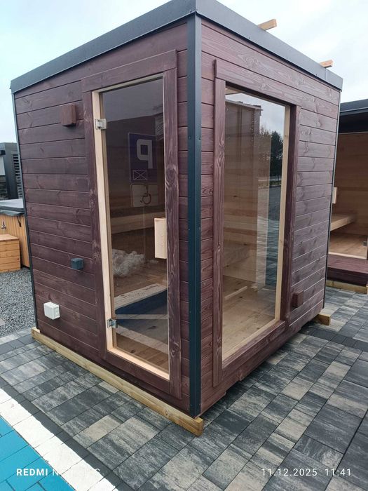 Sauna Ogrodowa opalana drewnem 200x230cm CAŁA POLSKA