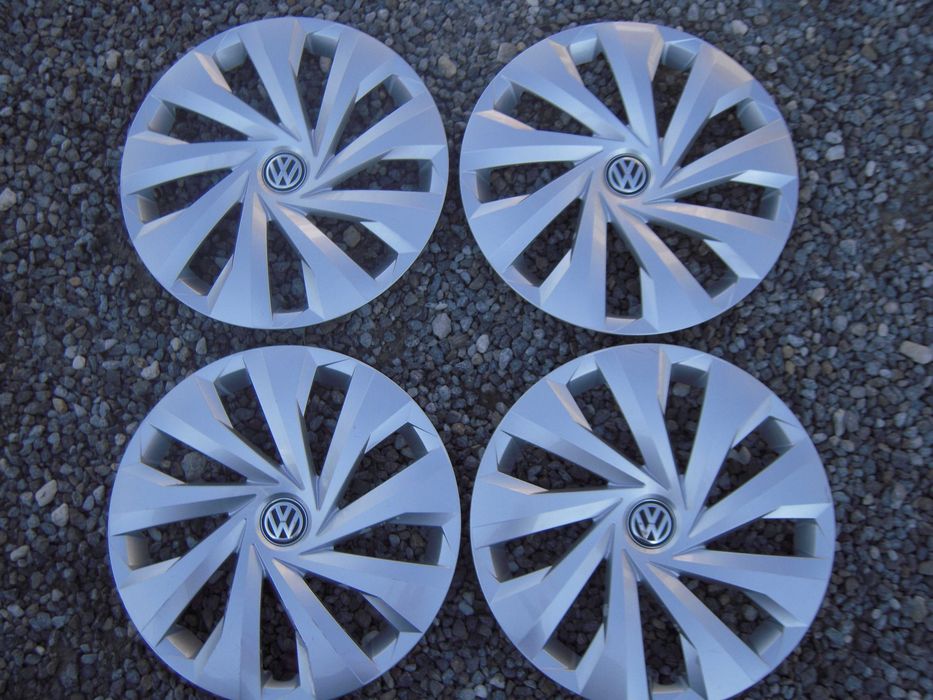 Kołpaki VW oryginał 15 cali Golf VI VII, Touran, Passat, Polo caddy komplet