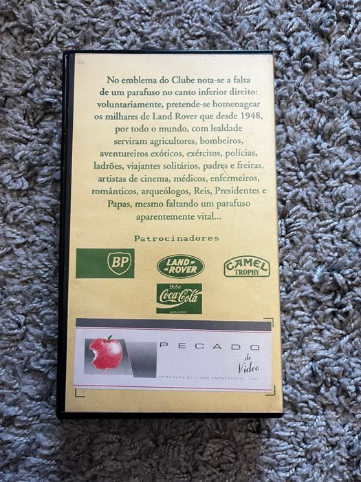 Cassete do clube land rover Portugal