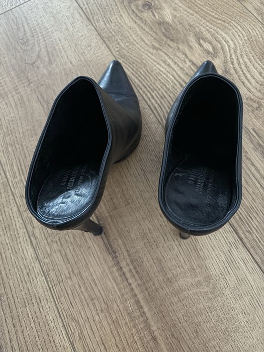 Eleganckie skórzane buty