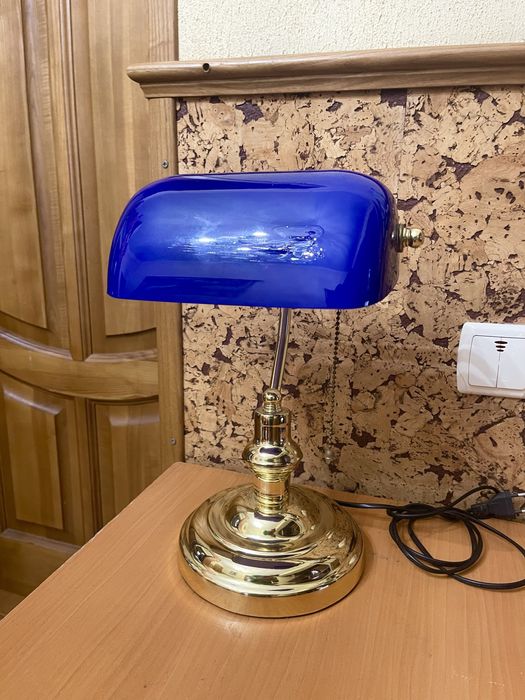 Настільна лампа,торшер,світильник.Bankir.