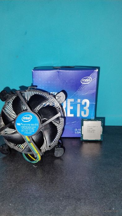 Intel i3 10100f + chłodzenie box
