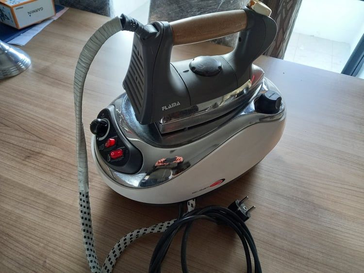 ferro caldeira flama steam pro