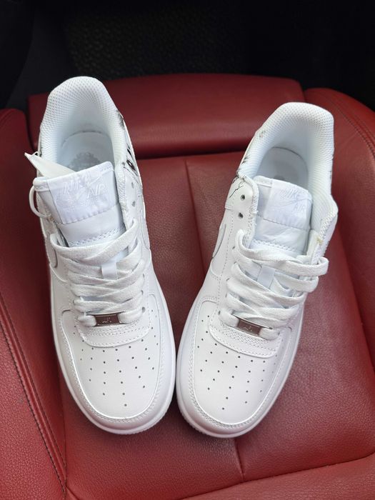 (БЕЗ ПЕРЕДОПЛАТИ) Nike Air Force 1 Low x CDG x Supreme White найк аір