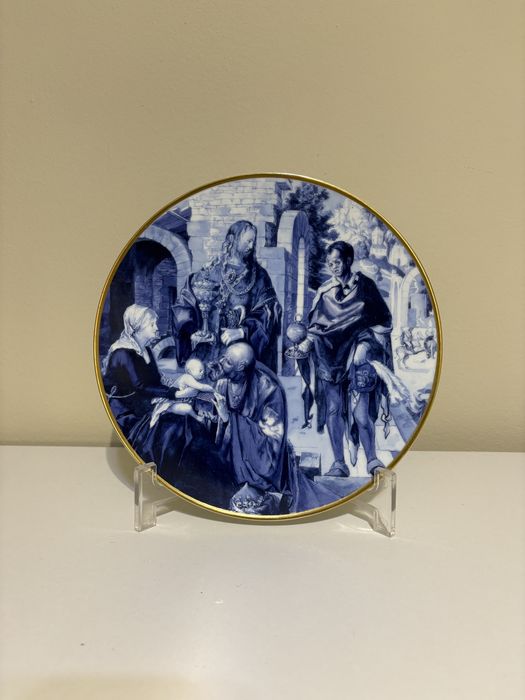 Coleção Natal Vista Alegre - 7 Pratos Comemorativos 1999 a 2005