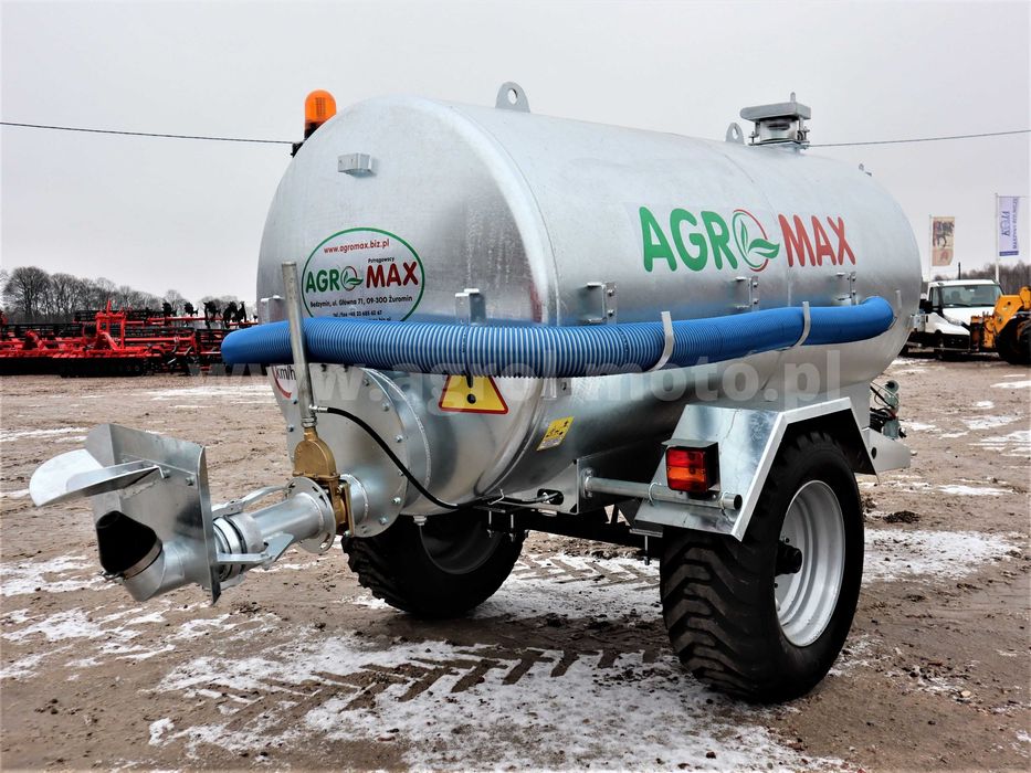 Wóz asenizacyjny beczkowóz 5000L szambiarka AGROMAX