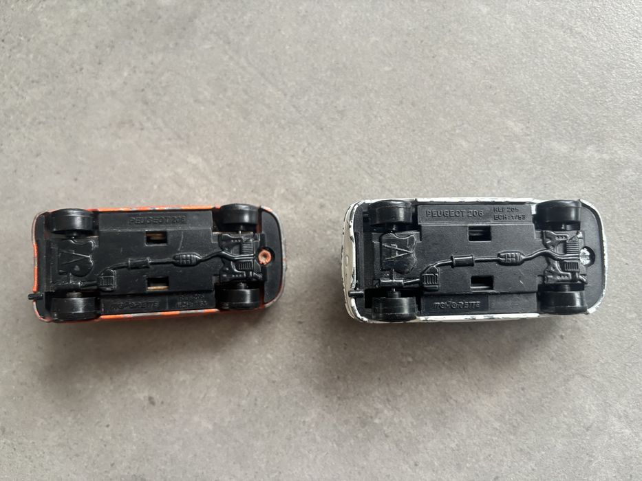 Resoraki Majorette 2X Peugeot 206