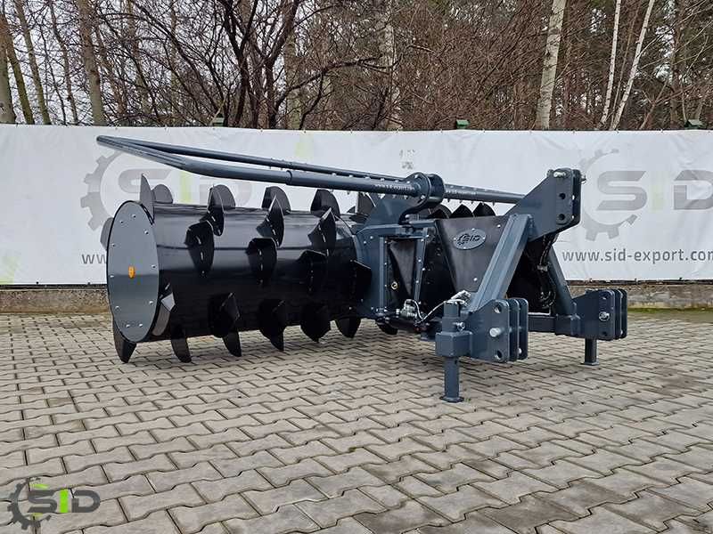 Rozgarniacz do pryzm, wał rozgarniający 2,5 m [RP1] SID