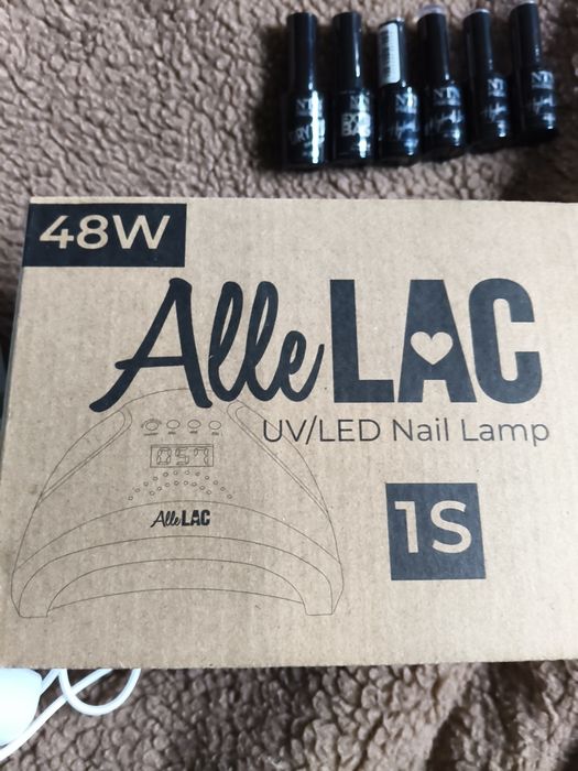 Zestaw Lampa do paznokci lakiery