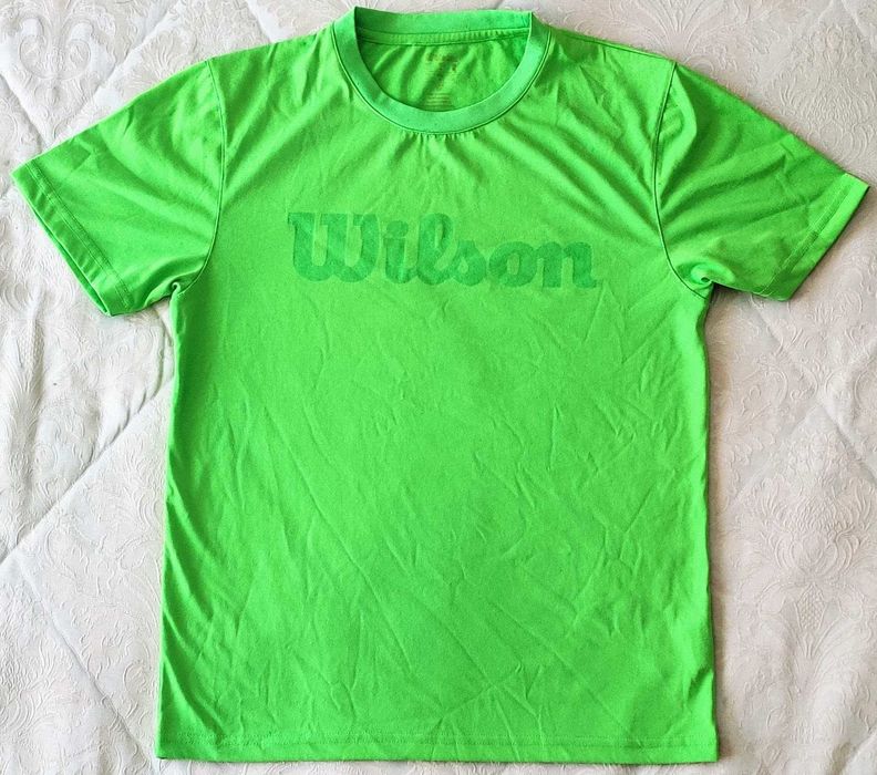 T-shirt de ténis para rapaz (marca Wilson, 14 anos)
