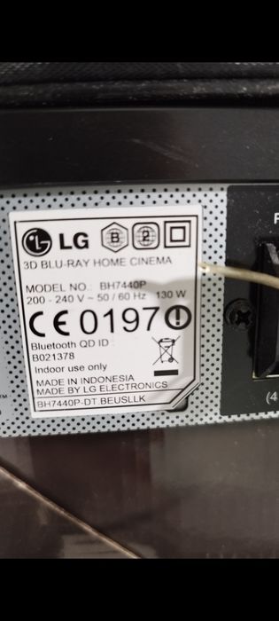 Zestaw kina domowego LG BH7440P