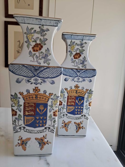 Jarrões porcelana colecionáveis Engelandt