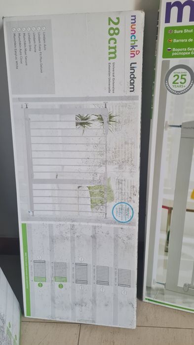 Grade de segurança mais extensão de 28 cm
Tenho 2 unidades de cada
Est