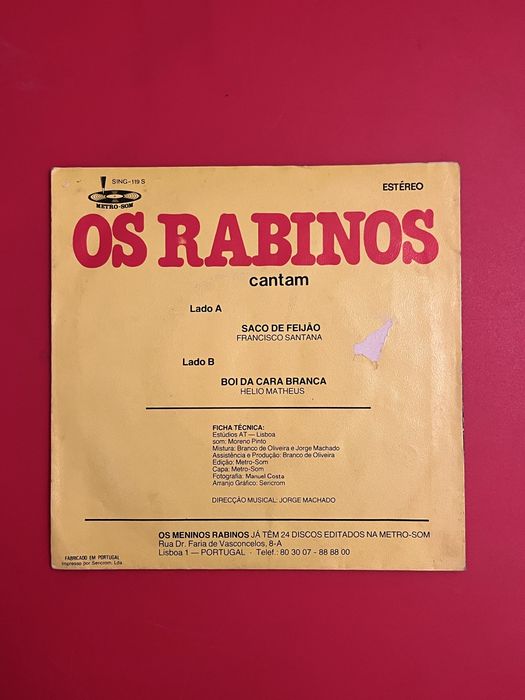 O astro os rabinos vinil