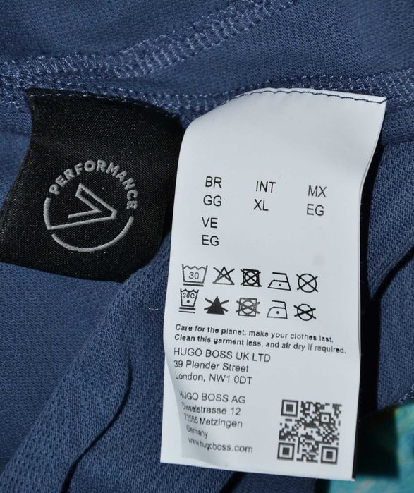 HUGO BOSS Performance P-Parlay Koszulka Polo Męska XL Oryginalna Super