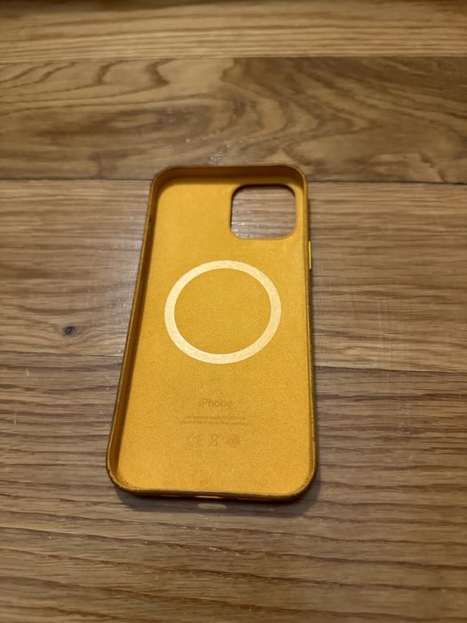 Capa oficial Apple em pele IPhone 12 Pro Max