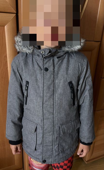 Kurtka zimowa chopieca 116/122