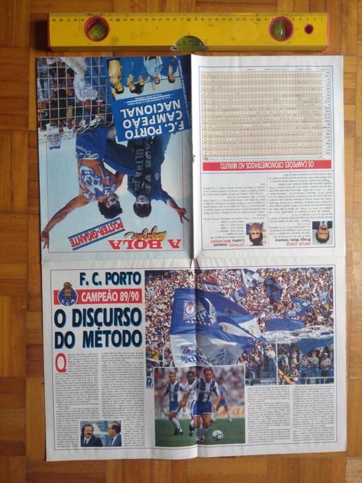 Poster Gigante do FC Porto 1989/1990.