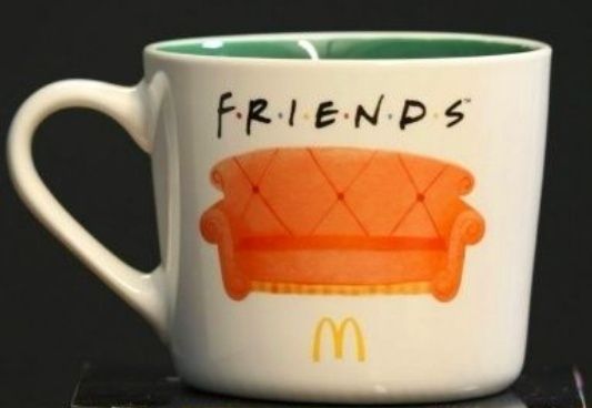 Чашки Macdonald's Friends:CENTRAL PERK,Фонтан,С Диваном,ФИГУРКИ Friend