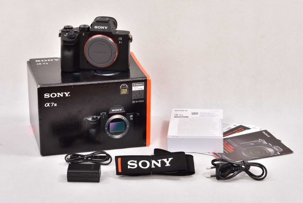 Aparat SONY alfa A7 III ILCE-7M3, jak NOWY przebieg tylko 10.058 zdjęć
