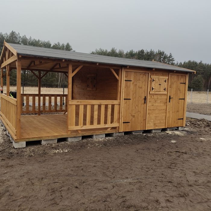 Domek ogrodowy narzędziowy 6x4