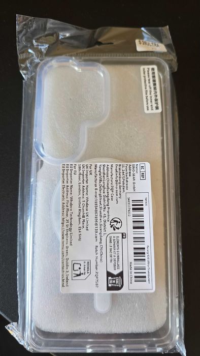 Capa Transparente Magnética Samsung Galaxy S26 Ultra – Carregamento Magnético