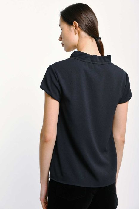 EMPORIO ARMANI koszula bluzka granatowa r. S