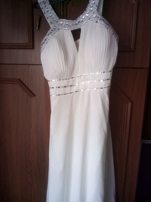 Suknia ślubna plus bolerko