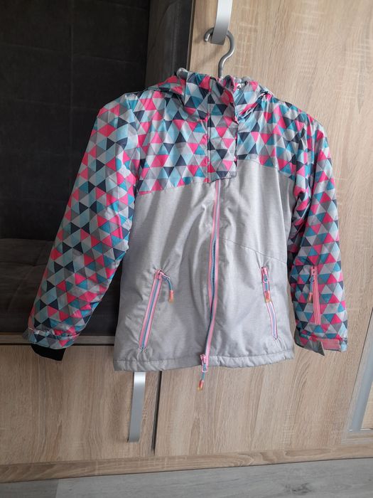 Kurtka zimowa 128 dziewczynka