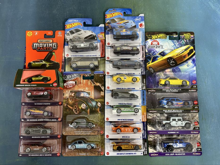 Аукціон Hwmbshop Нові колекційні, тематичні, преміум моделі Hot Wheels
