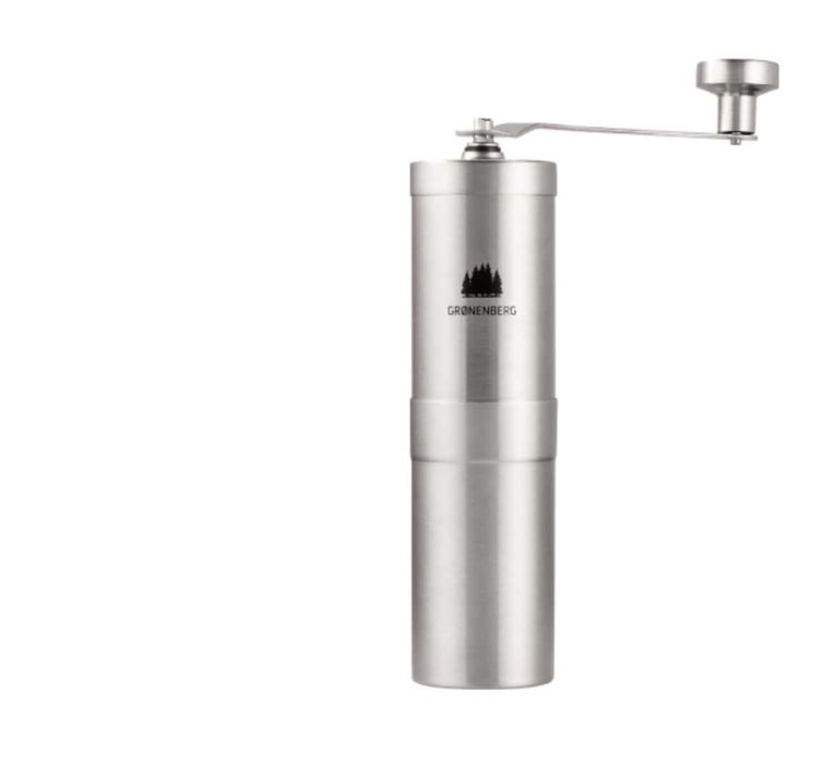 Moinho de café manual em inox Groenenberg