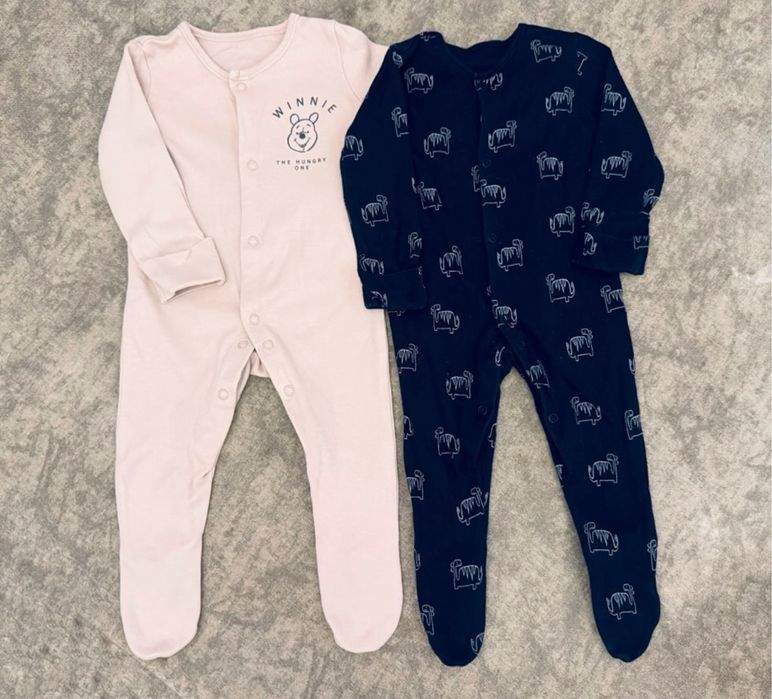 Костюм/ромпер чоловічок вязаний/Next штанці наХрещення/ на флісі 62-68