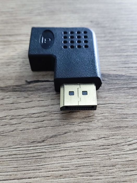Adapter kątowy Displayport 90°